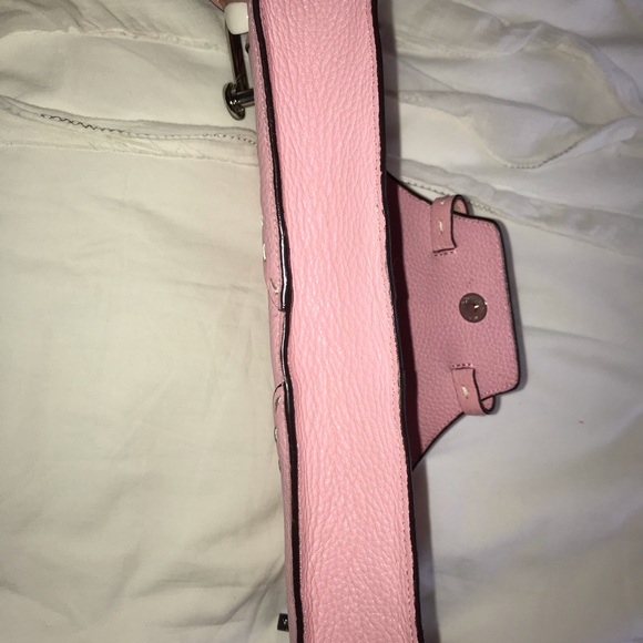 BCBG Pink leather bag/ adjustable - Picture 6 of 6